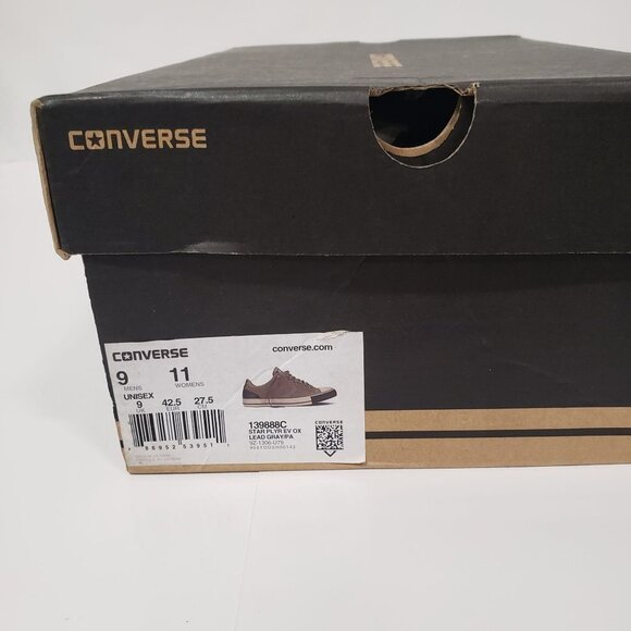 Converse Star Player Low Top Sneaker 76 in Lead Gray - Size M/9 W/11 - Picture 10 of 10